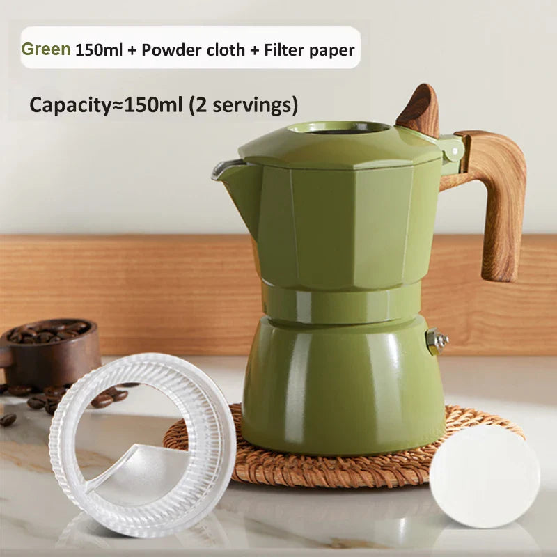 Vintage Double-Valve Espresso Pot