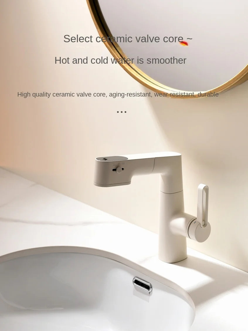 Three-Mode Waterflow LED Display Smart Faucet