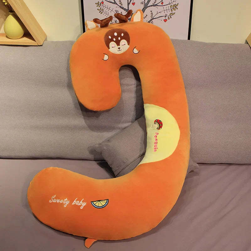 Oversized Cuddle Monster Snuggly Plush Pillow