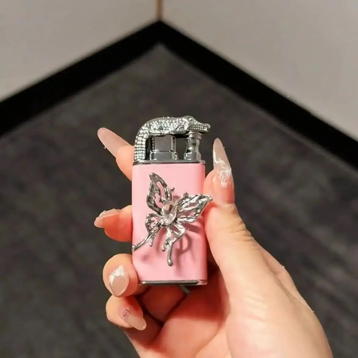 Angel Wings Vintage Double Flame Lighter