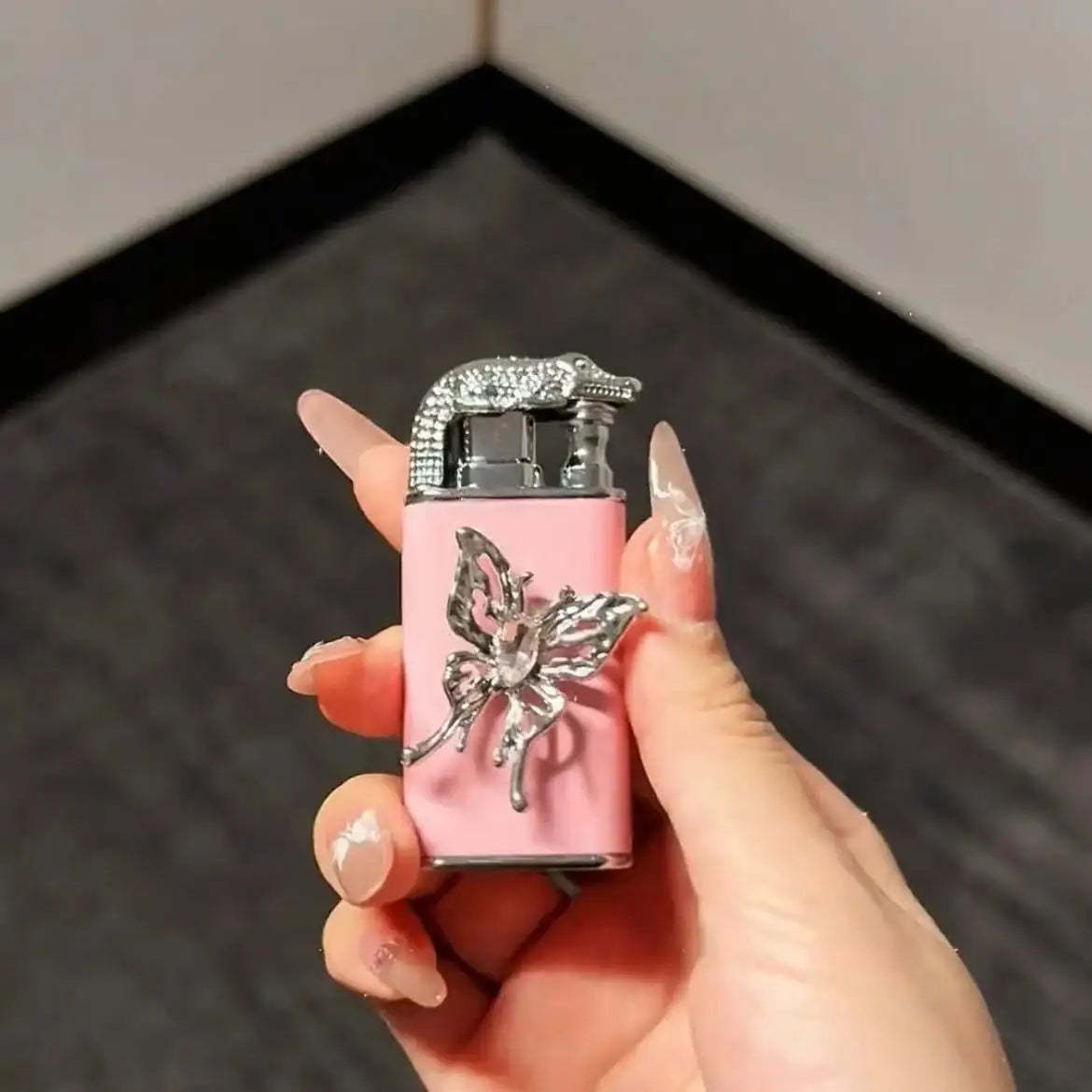 Angel Wings Vintage Double Flame Lighter