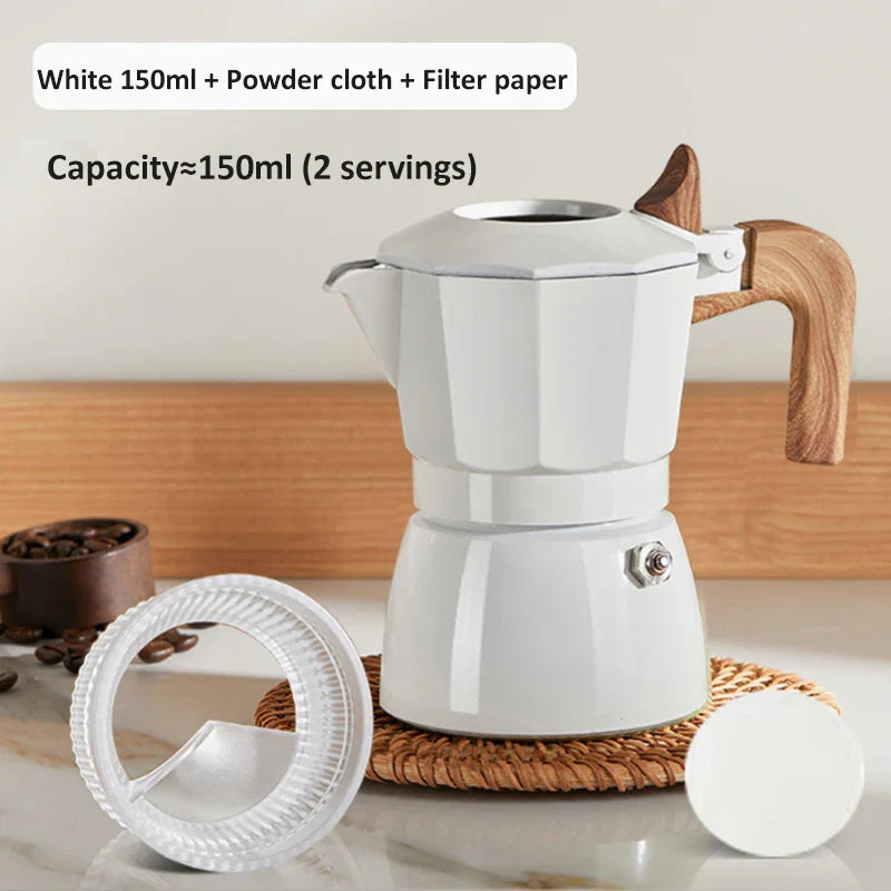Vintage Double-Valve Espresso Pot
