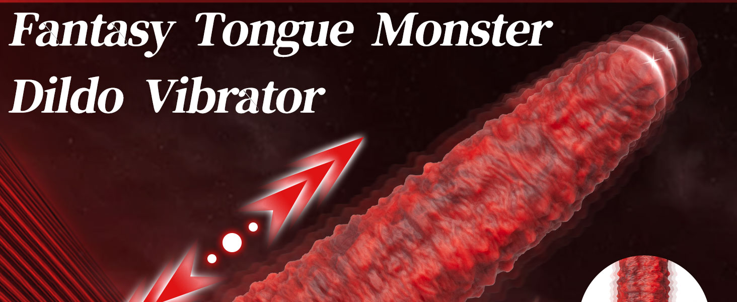 Vibrating Monster Dildo