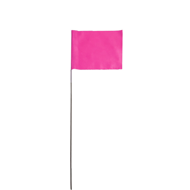 PVC MARKING FLAG - 4"x 5"x 15"/ 10 x 13 x 38 CM