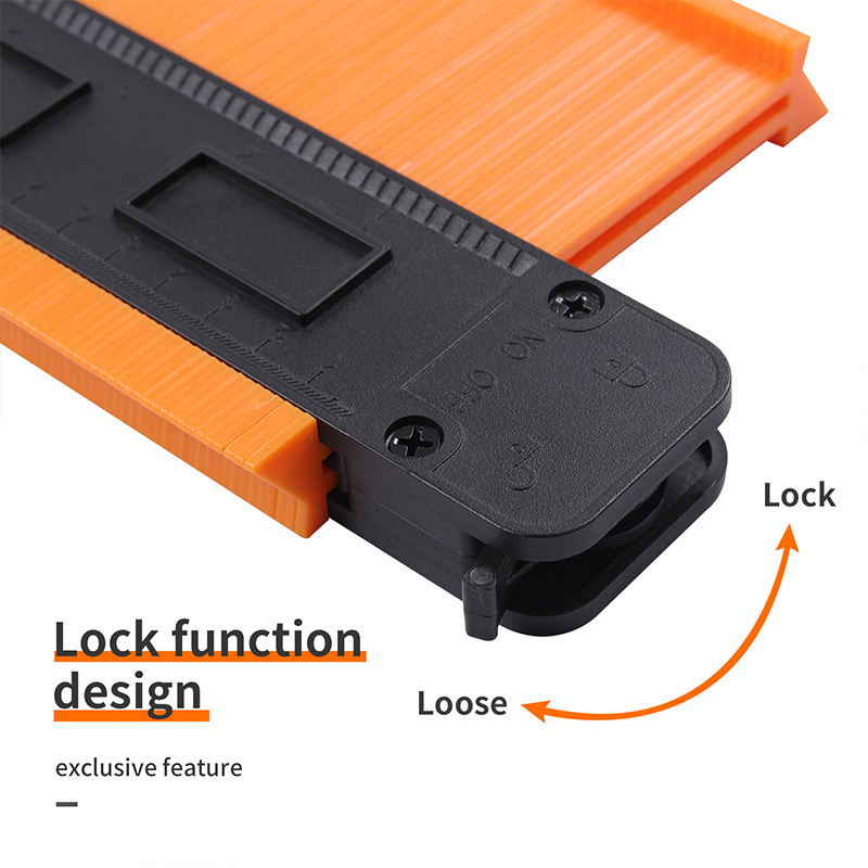 Contour Gauge With Plastic Lock