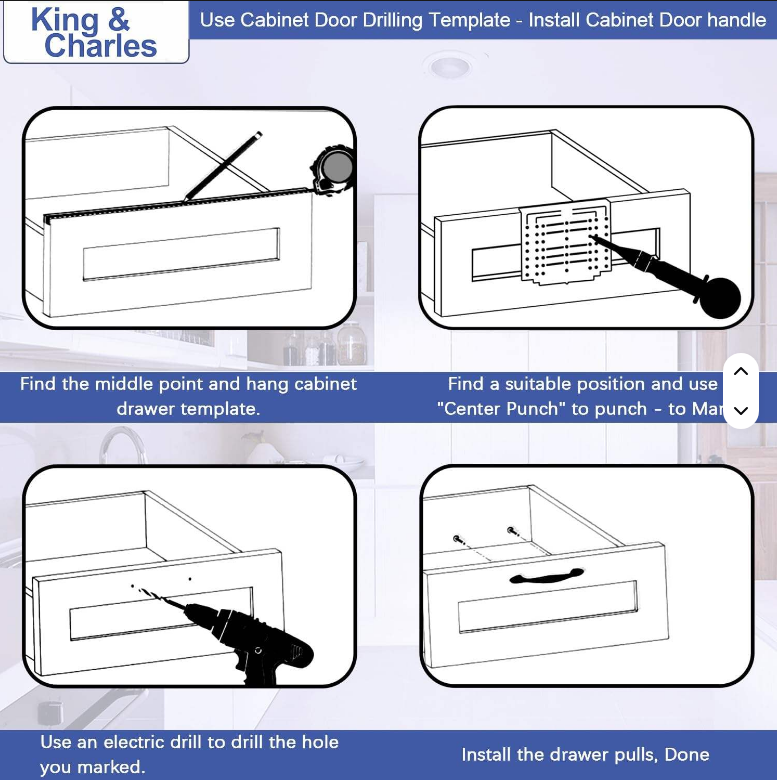 HOLE PUNCHING TEMPLATE SETS