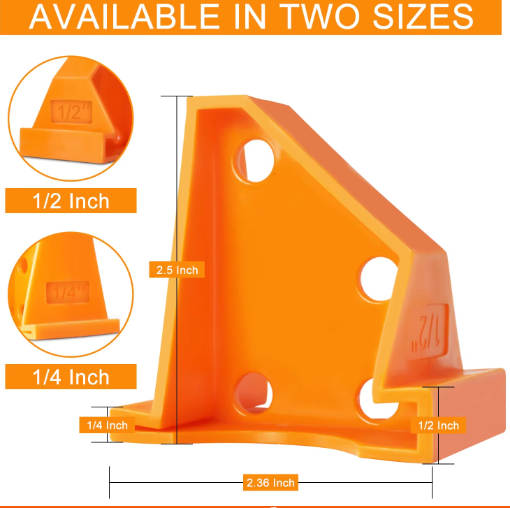 20-Pack DIY Flooring Spacers