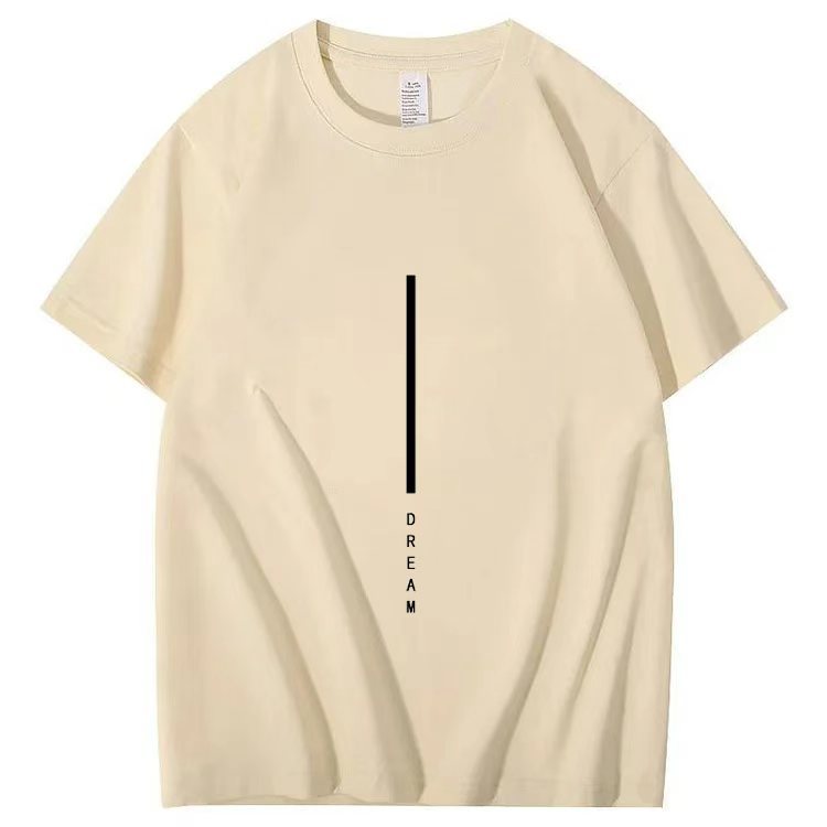 "Minimalist Dream T-shirt - Simple yet bold design"