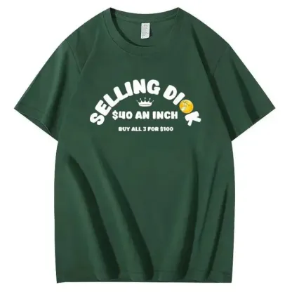 $40 An Inch? The Funniest Conversation Starter T-Shirt You’ll Ever Own