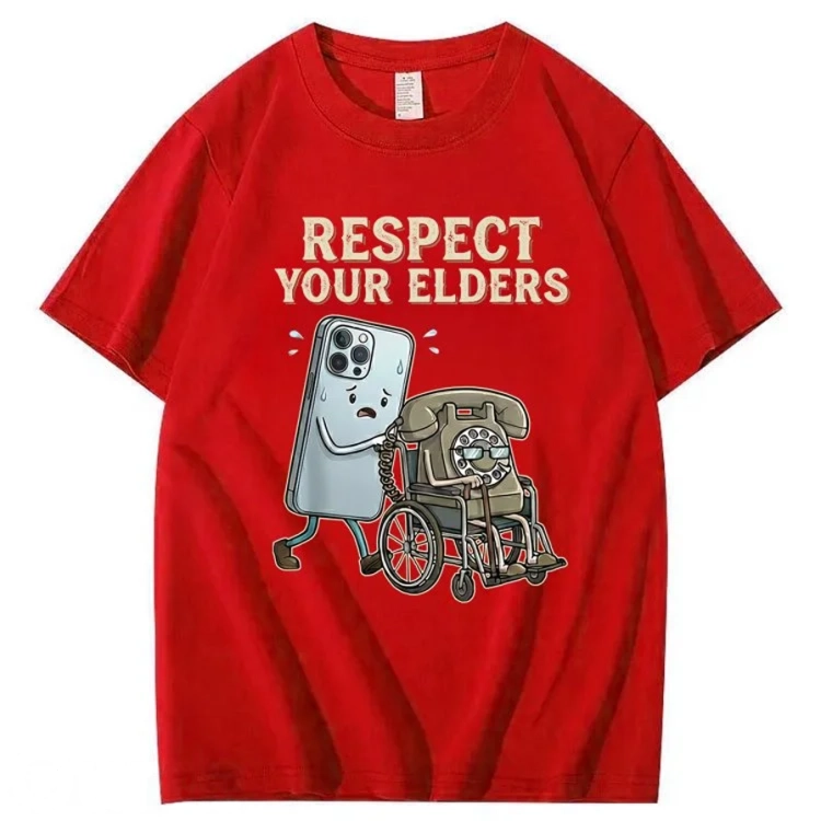 Respect Your Elders 100% Cotton T-Shirt