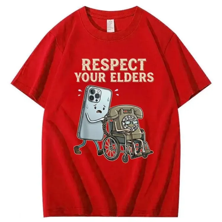 Respect Your Elders 100% Cotton T-Shirt