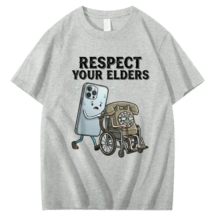Respect Your Elders 100% Cotton T-Shirt