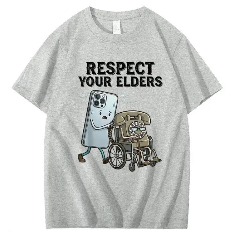 Respect Your Elders 100% Cotton T-Shirt