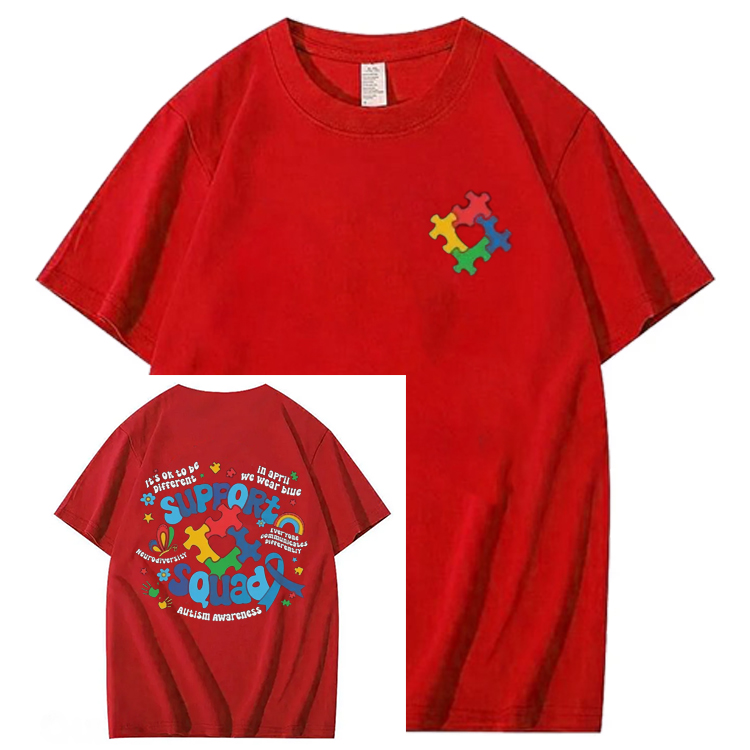 Autism Awareness T-Shirt – Family Support Squad