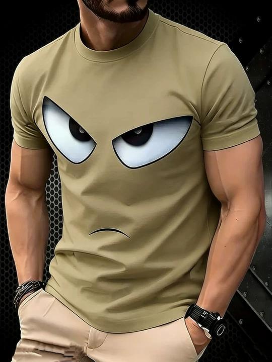 Big Eye Print T-shirt