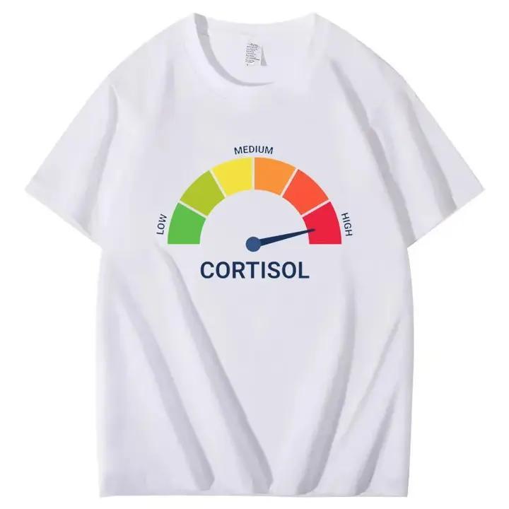 My stress levels are off the charts! (Cortisol Warning T-shirt)