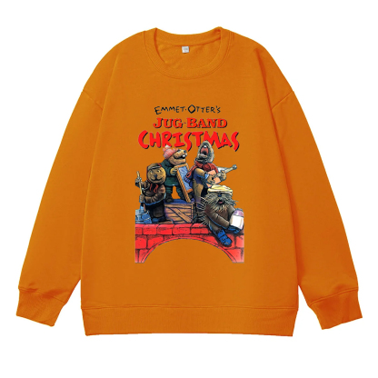 Emmet Otter's Jug Band Christmas Sweatshirt – Vintage Cartoon Movie Holiday Crewneck