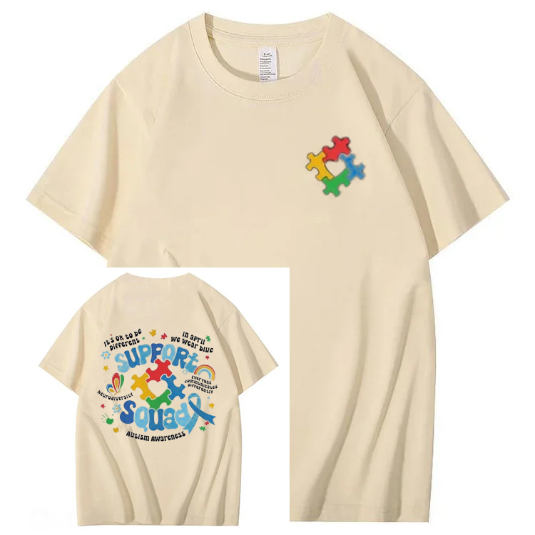 Autism Awareness T-Shirt – Family Support Squad