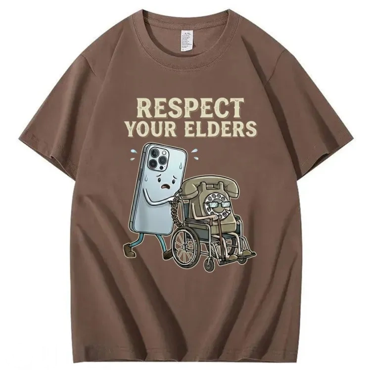 Respect Your Elders 100% Cotton T-Shirt