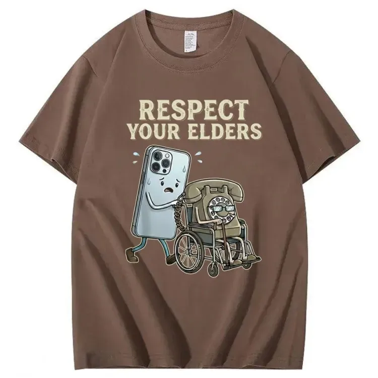 Respect Your Elders 100% Cotton T-Shirt