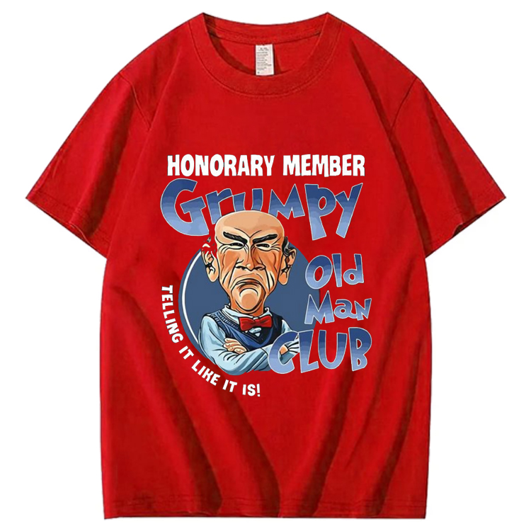 Men's Grumpy Old Man Club Honorary Member T-Shirt
