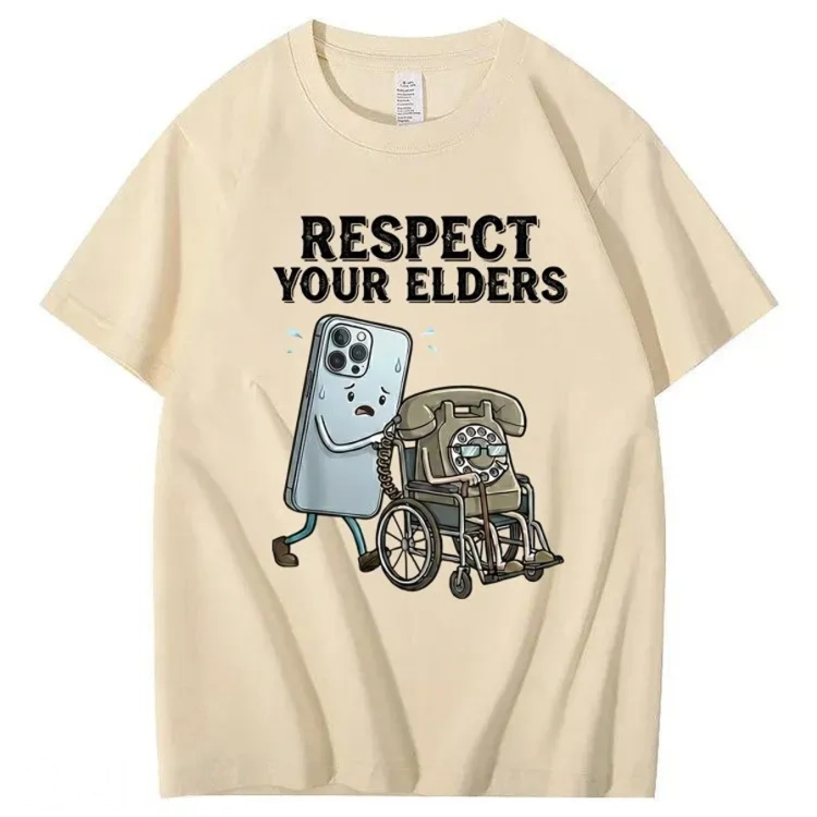 Respect Your Elders 100% Cotton T-Shirt
