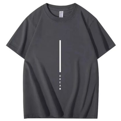 "Minimalist Dream T-shirt - Simple yet bold design"