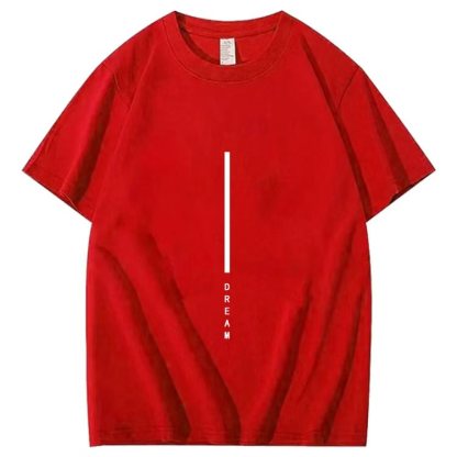 "Minimalist Dream T-shirt - Simple yet bold design"