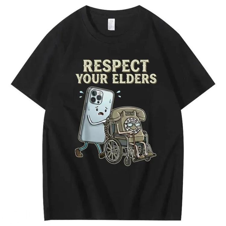 Respect Your Elders 100% Cotton T-Shirt