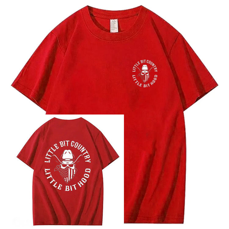 LITTLE BIT COUNTR LITTLE BIT HOOD T-shirt