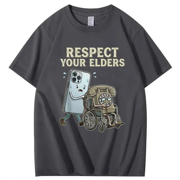 Respect Your Elders 100% Cotton T-Shirt