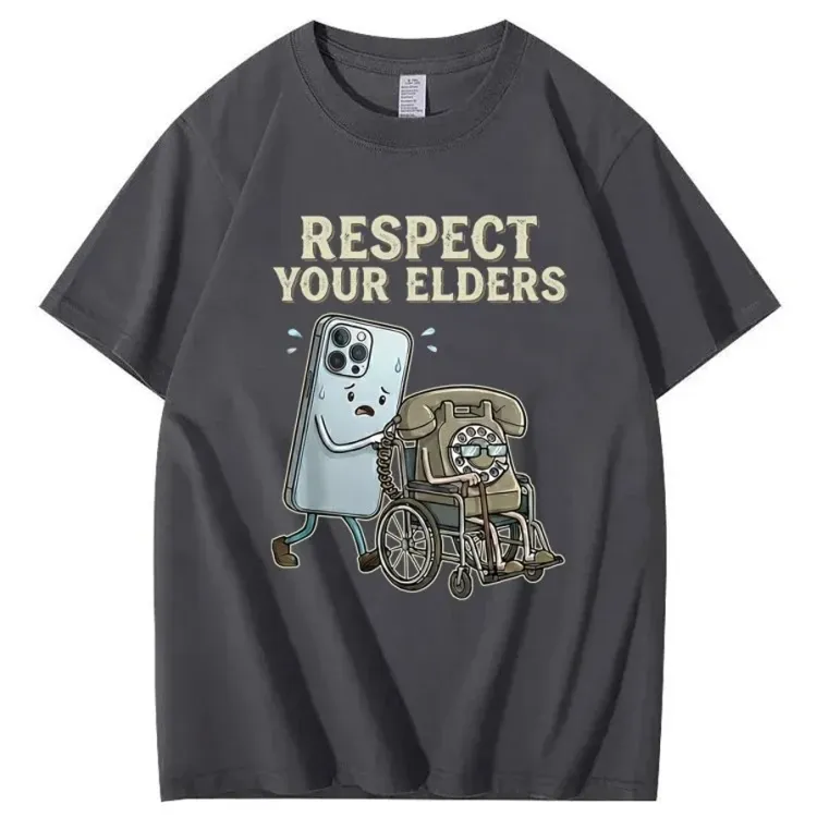 Respect Your Elders 100% Cotton T-Shirt