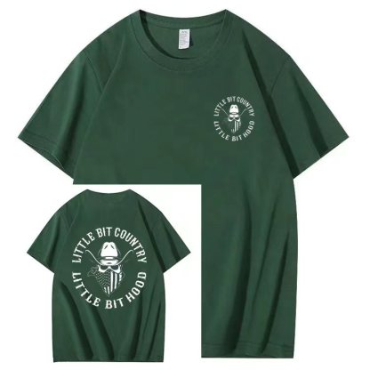 LITTLE BIT COUNTR LITTLE BIT HOOD T-shirt
