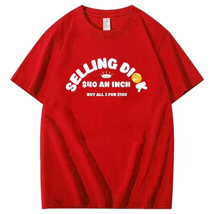 $40 An Inch? The Funniest Conversation Starter T-Shirt You’ll Ever Own