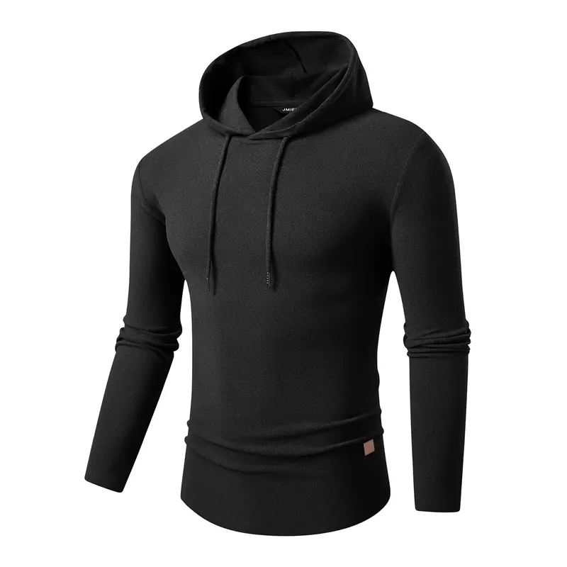 Men's fashionable hooded long-sleeved sports sweatshirt