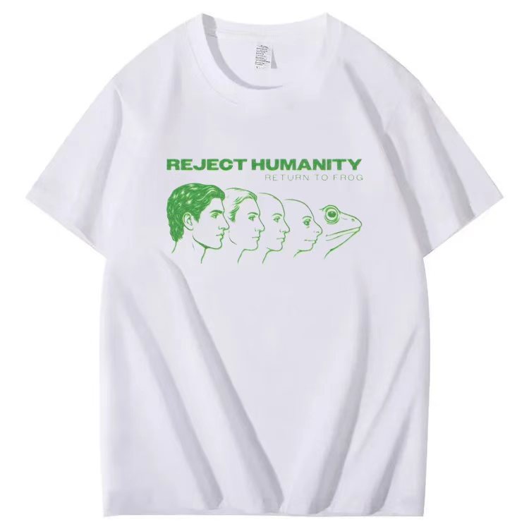 REJECT HUMANITY RETURN TO FROG T-shirt