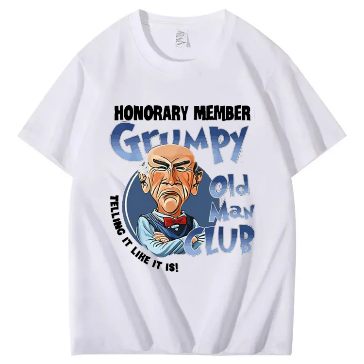 Men's Grumpy Old Man Club Honorary Member T-Shirt