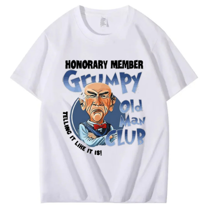 Men's Grumpy Old Man Club Honorary Member T-Shirt