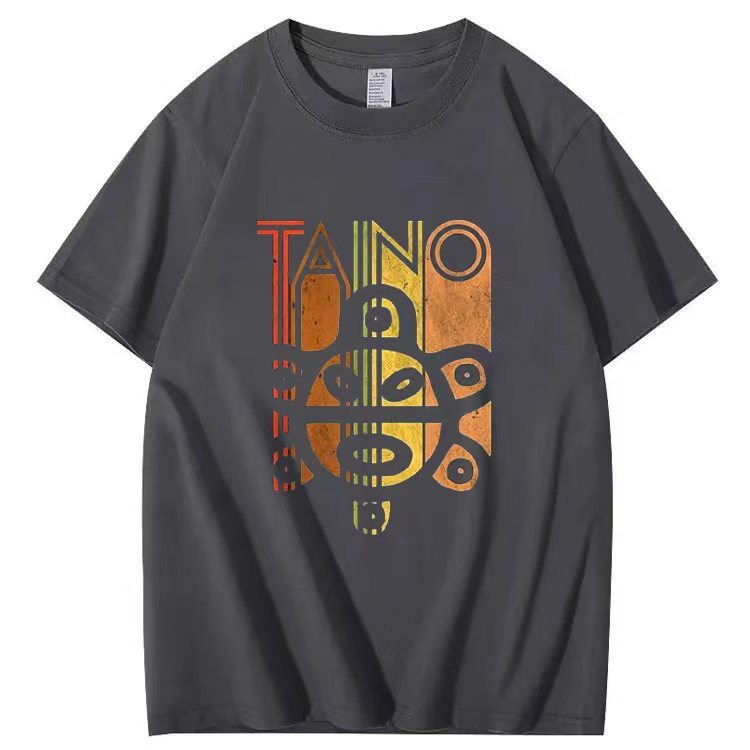 "Taino-Inspired Art Tee – Bold, Vibrant Graphic with Cultural Roots"