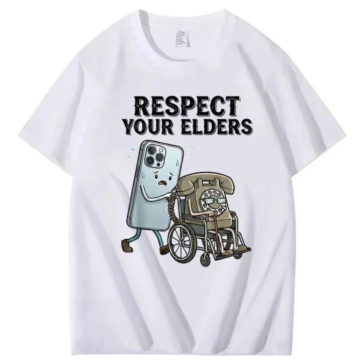 Respect Your Elders 100% Cotton T-Shirt