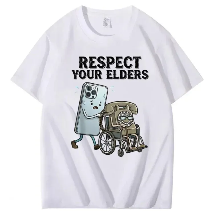 Respect Your Elders 100% Cotton T-Shirt
