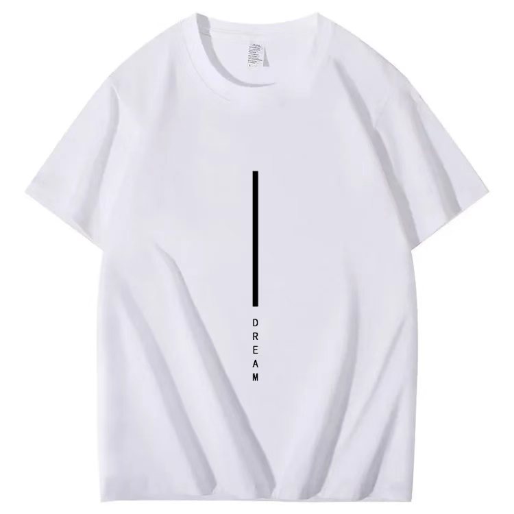 "Minimalist Dream T-shirt - Simple yet bold design"