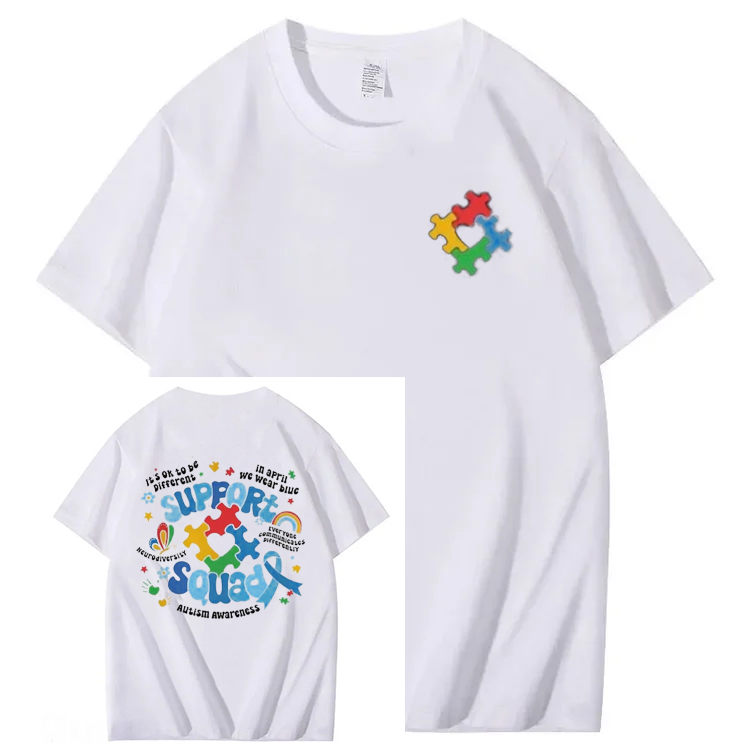 Autism Awareness T-Shirt – Family Support Squad
