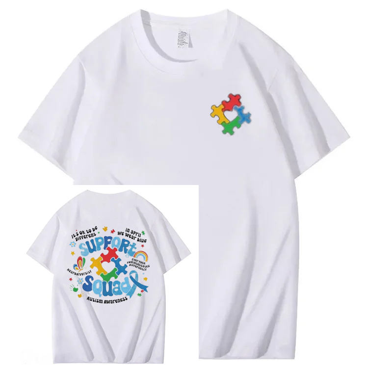 Autism Awareness T-Shirt – Family Support Squad