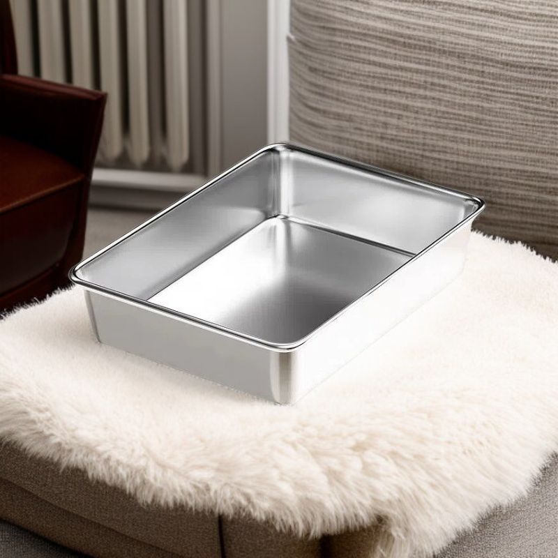 Stainless steel pet bowl