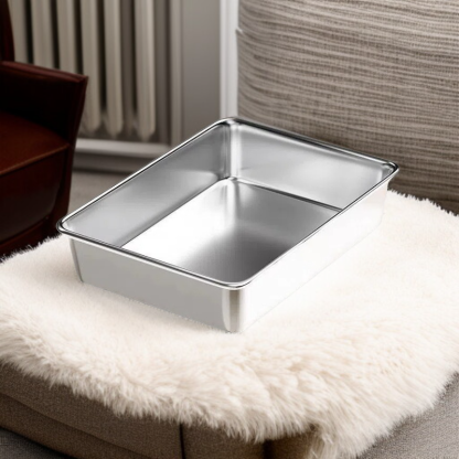 Stainless steel pet bowl