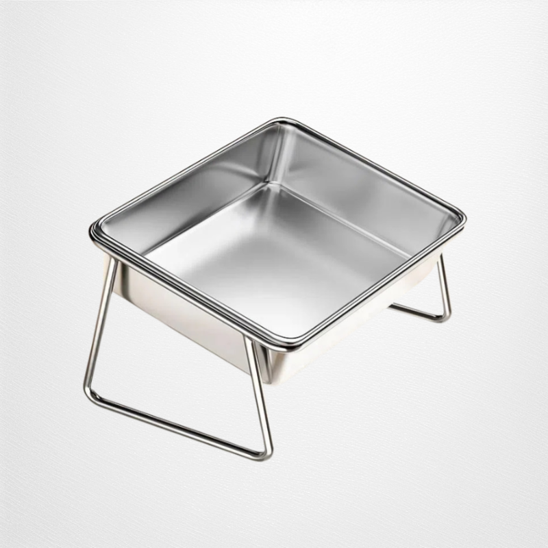 Stainless steel pet bowl