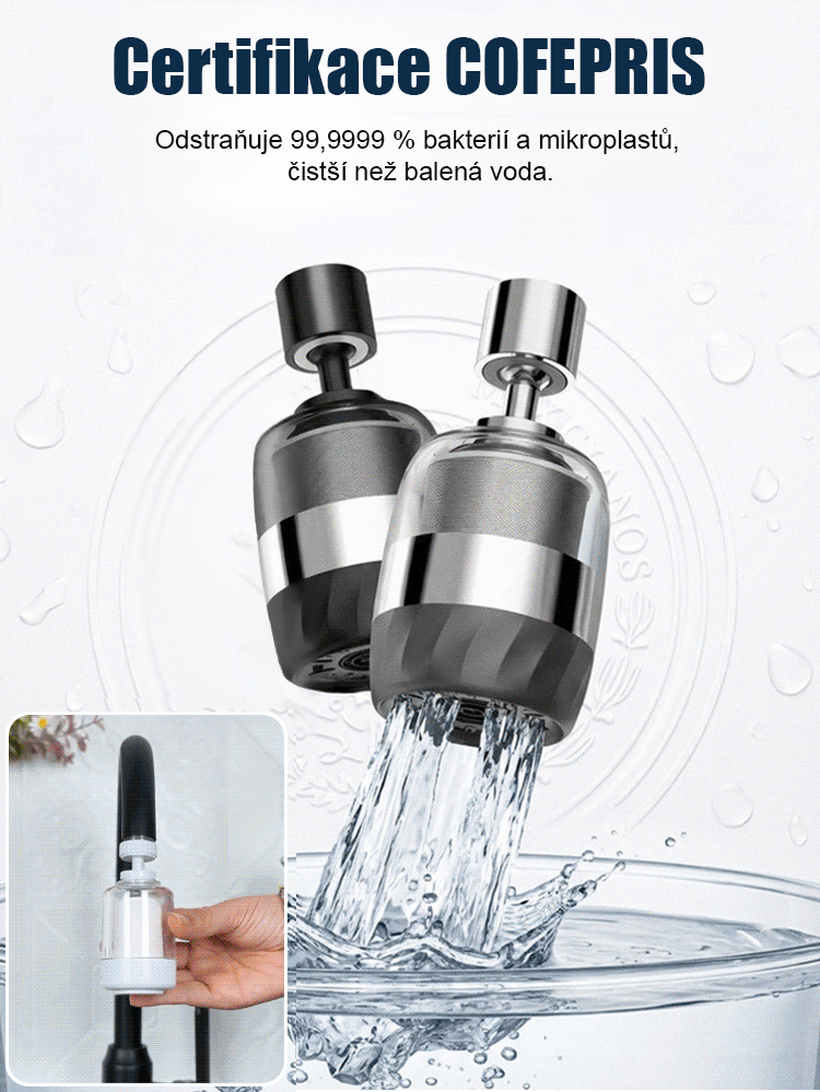 Náhradní filtrační vložka】filtr na vodu