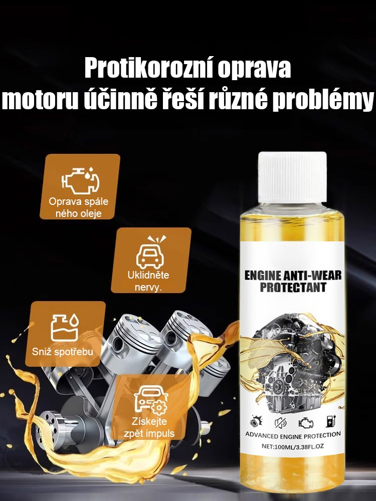 Přísada pro ochranu motoru proti opotřebení