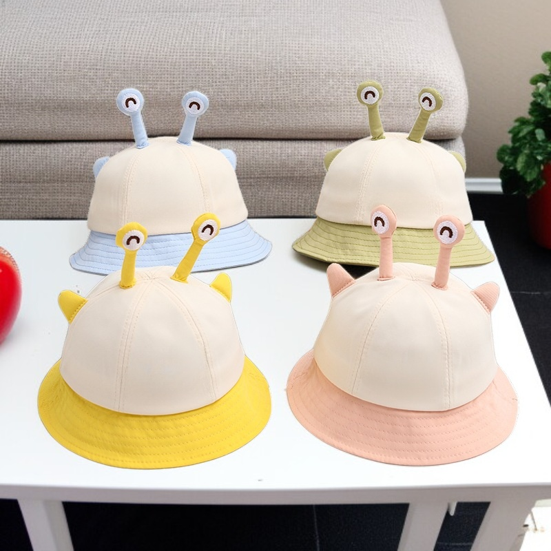 Klobouk kbelík jarní a podzimní tenký roztomilý super roztomilý miminko